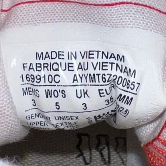 Converse Golf Wang x Chuck 70 High 'Tri-Panel' 169910C Women's 5 - Picture 10 of 11